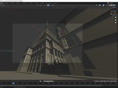Torino Mole Antonelliana For 3d printer Low-poly 3D model