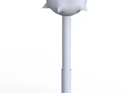Spiked Mace Free 3D model