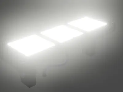 FOCUS 3 SQUARE LED 3D model