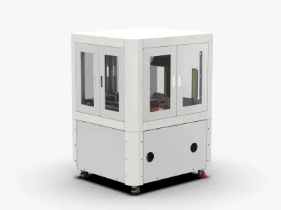 Modular Notebook Case Assembly Locking Machine 3D model