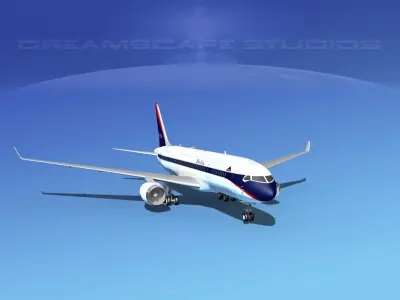 Boeing 787-8 Delta  3D model
