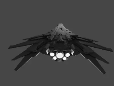 Spaceship ASTRA 3D model