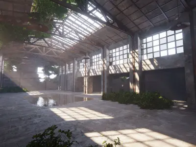 SHC Factory Hall Collection 3D Model Pack
