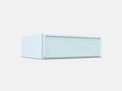 TRONES Shoe cabinet-storage Low-poly 3D model