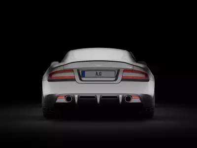 Aston Martin DB 9 3D model