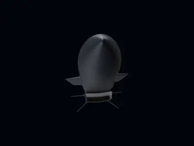 Supersonic Cruise Missile 3D model