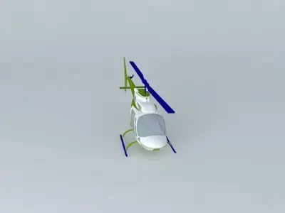 Helicopter Free 3D model shop