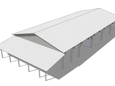 Warehouse 23ZZ49 3D model