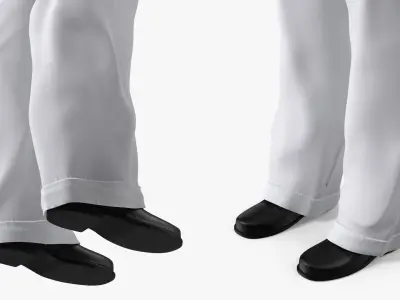  US Navy Service Uniform White with Awards 