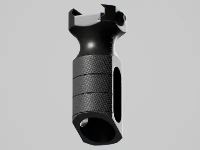 Vertical Grip Molotgun M-015-2 Low-poly 3D model