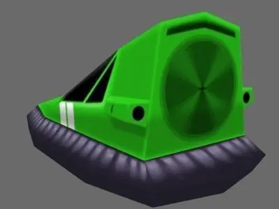 BHoverCraft hovercraft 3D model
