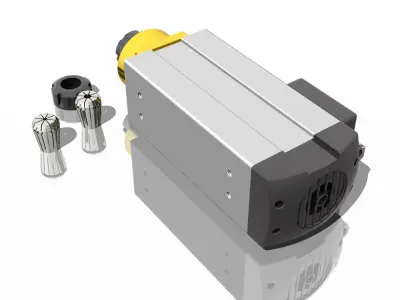 CNC spindle motor  3D model