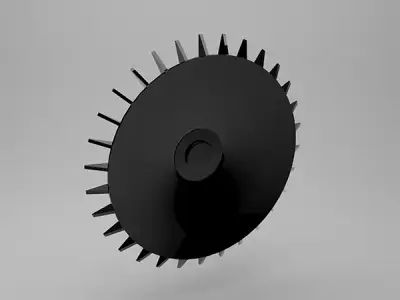 Wheel Aero Disc Free 3D model