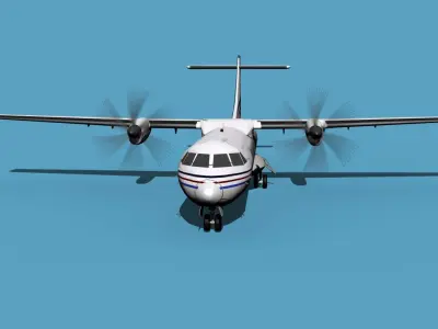 ATR  ATR-72-600 Corporate 2 3D model