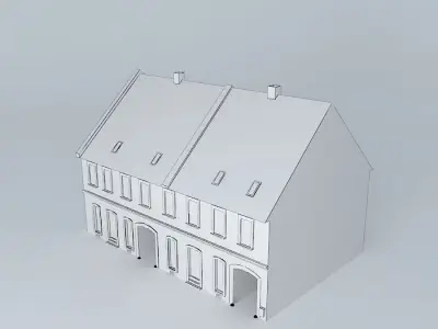 Rimska str 3 and 4 Sisak Free 3D model