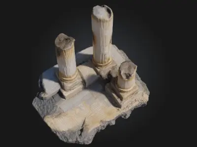 Ancient Reverie  A Sculptural Echo of Forgotten Dreams 3D model
