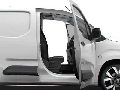 Vauxhall Combo LWB Van HQ Interior 2024 3D model