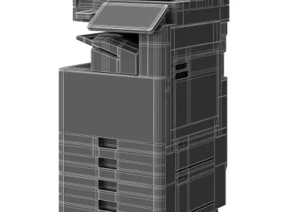 CANON printing technology 3D model