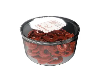 Dried fish and seafood Dried Shrimp 3D model