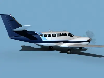 Cessna F406 Caravan II V13 3D model