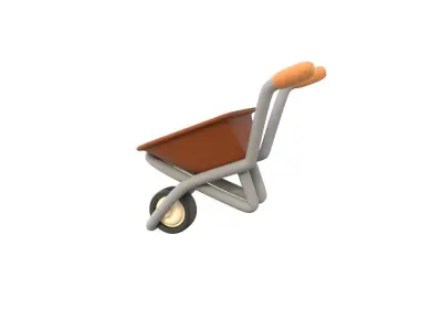 Farming Wheelbarrow 3D model