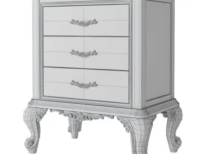 Giorgiocasa Casa Dei Sogni 24C nightstand Low-poly 3D model