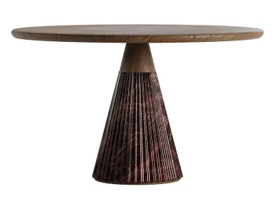 customizable chair marilyn table 3D model