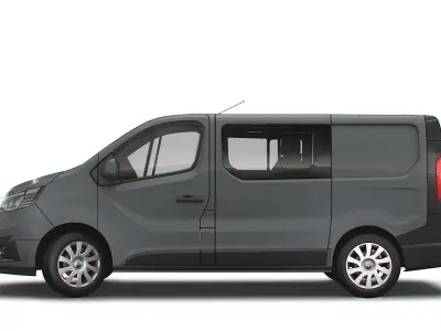 Renault Trafic Combi 2021 3D model