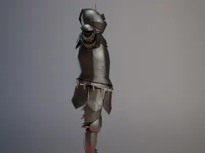 Medieval Plate Armor 3D model