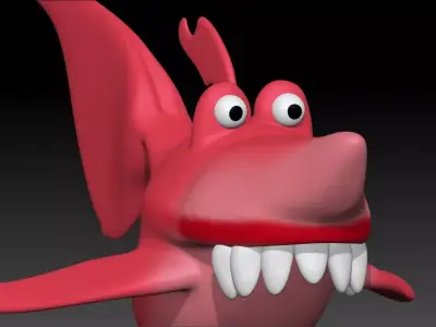 Baby Shark 3D Model 3D model