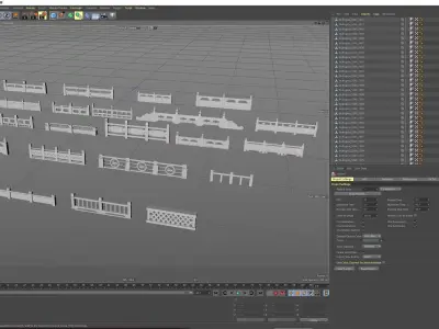 Chinese Ancient Bridges 3D model