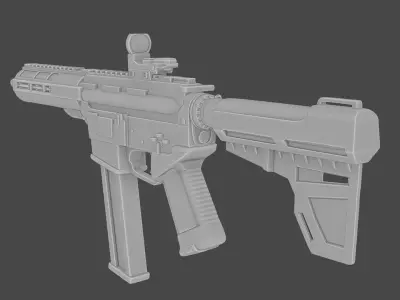 weapon gun 3D model