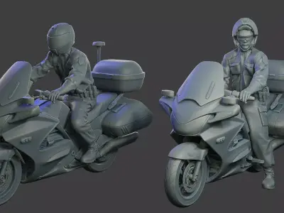 Honda ST 1300 police HSTP1 001 - 002 3D print model