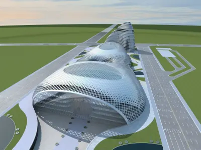 Complex 3 3D model