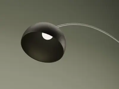 Arc floor lamp Free 3D model