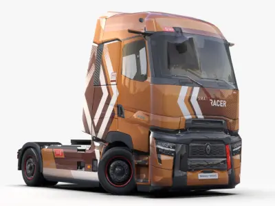 RENAULT TRUCK TRC 2026 New  Low-poly 3D model