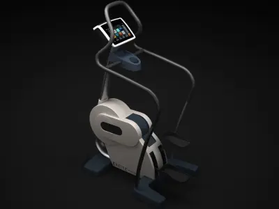 Step machine 3D model