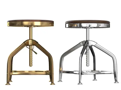 Stool Toledo 3D model