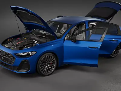 2025 Audi S5 Sedan 3D model