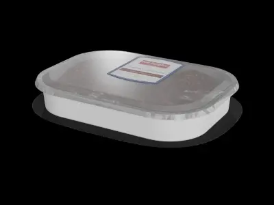 Deli sausages Deli Salami 3D model