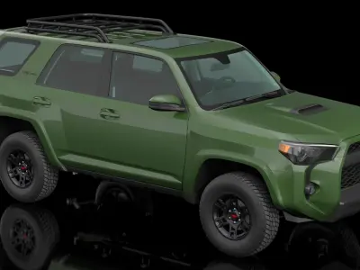  Toyota 4Runner TRD Pro Army Green 2021 