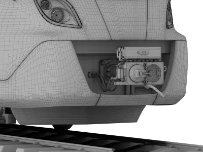 CAF Civity NS Sprinter Nieuwe Generatie 3D model