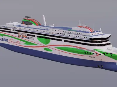 Tallink MS Megastar 3D model