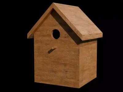 Bird Box Free low-poly 3D model