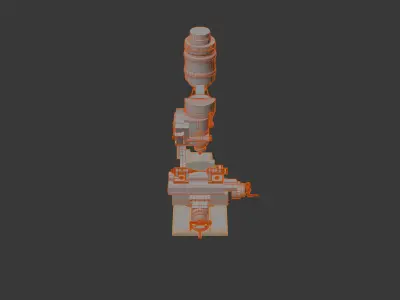 Nora Milling Machine 3D model