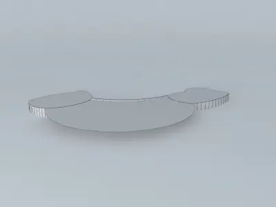 Sea Electrical Dam Concept by Rodrigo Sandoval Free 3D model