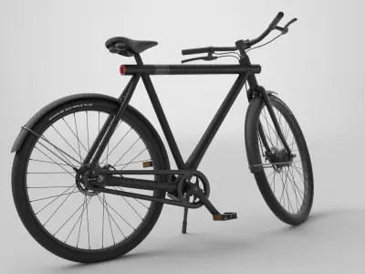 VanMoof Electrified S black 3D model