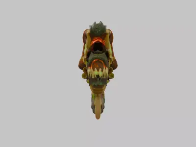 Infernal Artifact 3D ModelInfernal Artifact 3D Model Low-poly 3D model