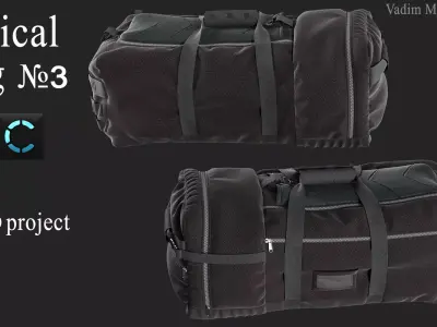 Tactical Bag 3 3D model