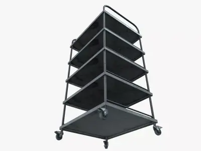Service Cart 3D model purchase